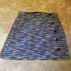 NWOT Woven LOFT Skirt